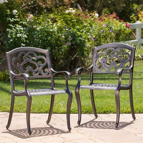 Aluminum Outdoor Dining Chairs All Chairs