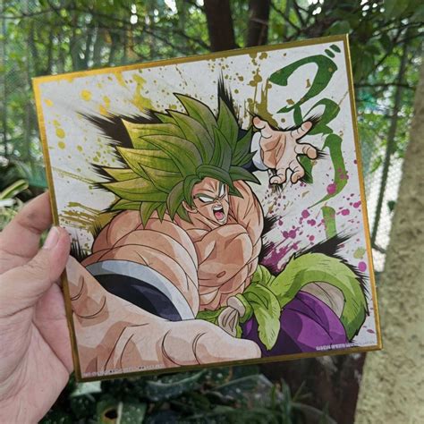 DRAGON BALL Broly Art Illustration Board, Hobbies & Toys, Stationary ...