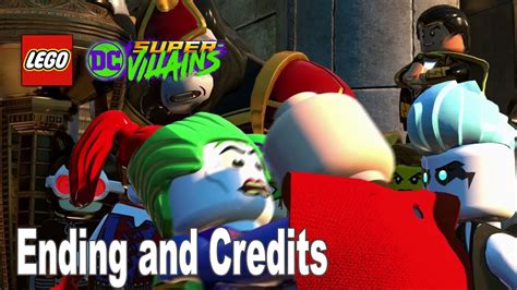 Lego Dc Super Villains Ending And Credits Hd 1080p Youtube