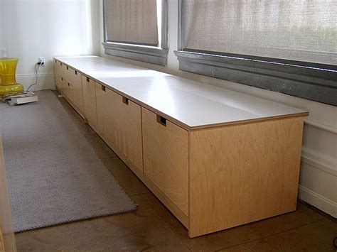 Like The Idea Of A Bench With Storage Window Storage Bench Bench With