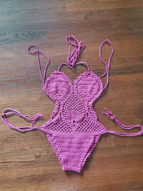 Crochet Bathing Suit Pattern PDF Crochet Monokini Crochet Pattern Bikini Crochet Pattern