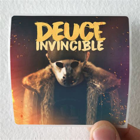 Five Invincible Album Cover Sticker