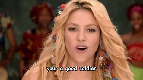 Shakira Waka Waka Video And Lyrics Youtube