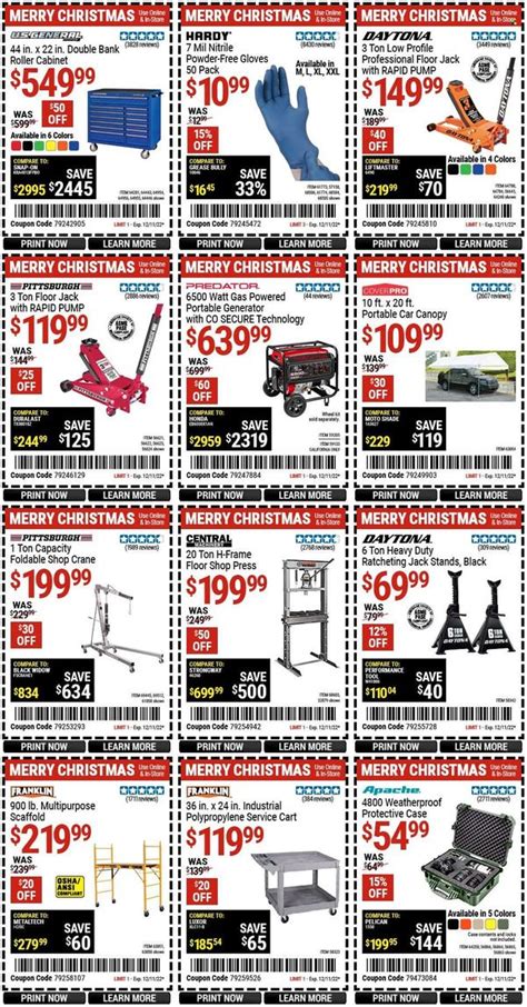 Harbor Freight Weekly Ad Flyer Specials November 29 To December 11 2022