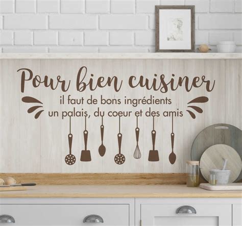 Sticker Cuisine Recette Pour Bien Cuisiner TenStickers