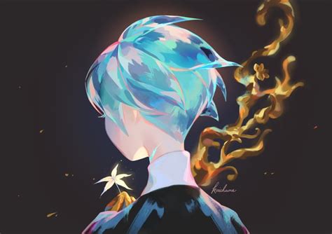 Phosphophyllite Drawn By Koichame Rlandofthelustrous