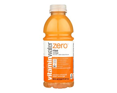 Glaceau Vitamin Water Zero Nutrition Facts Facts Net