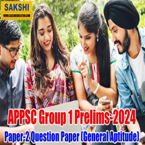 Appsc Group 1 Prelims Question Paper 2024 Delly Fayette