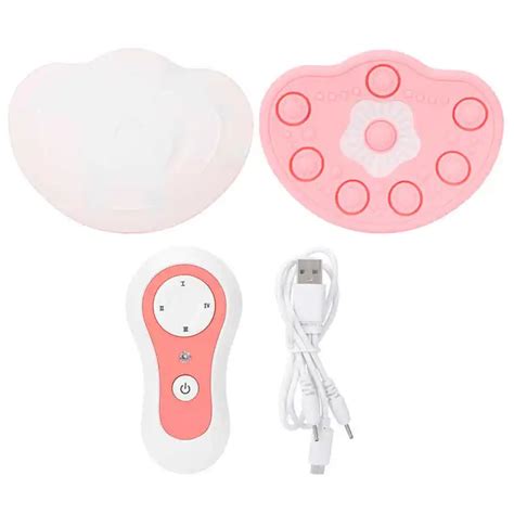 Electric Wireless Chest Enlargement Massager Hot Compress Breast Enhancer Anti Sagging Device