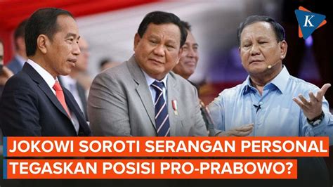 Komentar Jokowi Soal Debat Pilpres Tegaskan Posisinya Sebagai Pro