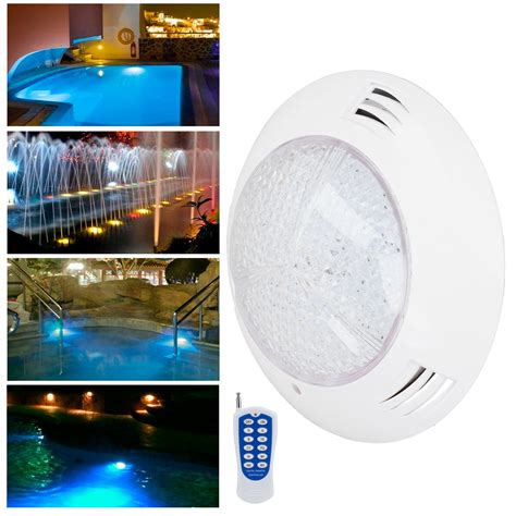 LED RGB Pool Lights, Multi-Color Underwater Swimming Pool Light With ...