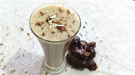 शगर फर खजर शक Khajoor milkshake Dates shake How To Make