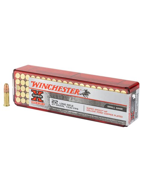 Winchester Super X 22LR 37Gr 1330FPS X22LRHSS1 Eagle Firearms Ltd