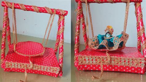 How To Make Jhula For Bal Gopal At Home Kanha Krishna Janmashtami