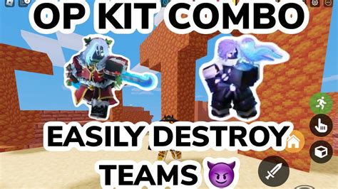 This Is The Most Op Kit Combo In Roblox Bedwars Youtube