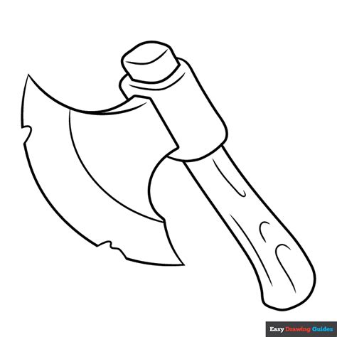 Axe Coloring Pages