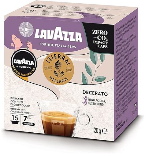 Lavazza A Modo Mio Tierra Wellness Decerato 16 Coffee Capsules 3