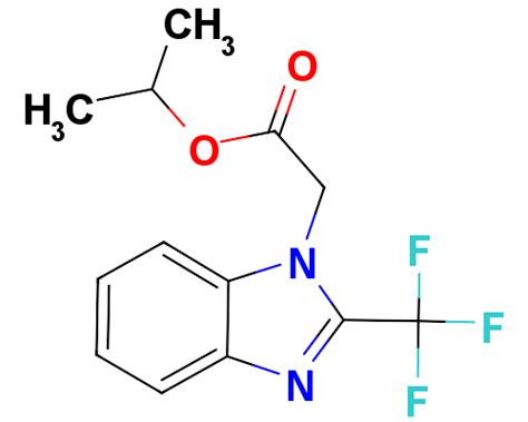 Isopropyl 2 Trifluoromethyl 1 H Benzimidazol 1 Yl Acetate 10 F507704