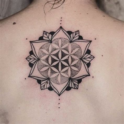 105 Cool Flower Of Life Tattoo Ideas The Geometric Pattern Full Of Secrets