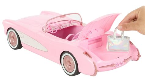 Carro Hot Wheels RC Corvette Rosa Controle Remoto Do Filme Barbie The Movie Blog De Brinquedo