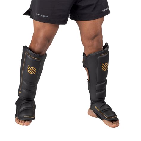 Gold Strike MMA Muay Thai Kickboxing Shin Guards | Sanabul