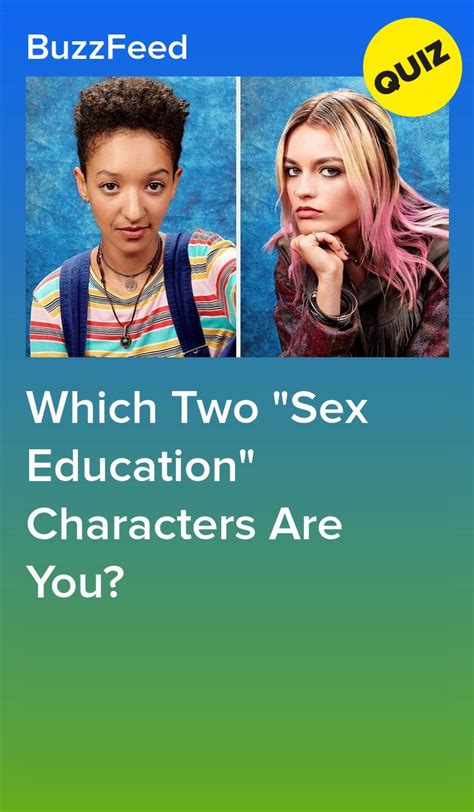 Which Two Sex Education Characters Are You Artofit