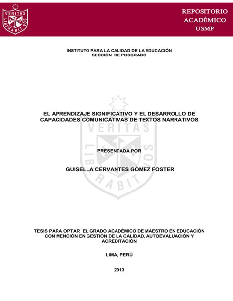 El Aprendizaje Significativo Y El Desarrollo De Capacidades