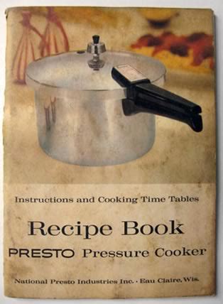 1962 Presto Pressure Cooker Recipe Booklet, Vintage Recipe Booklets