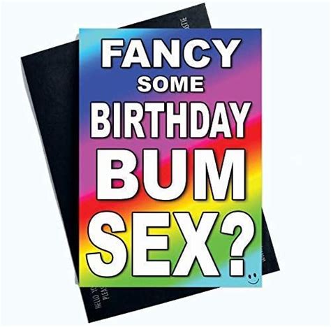 Rude Birthday Cards Funny Greeting Cards For Him Profanity Cards For