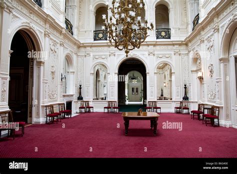 Salon of Halton House Wendover Bucks England Stock Photo - Alamy