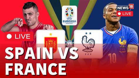 Euro Cup 2024 Live | Spain Vs France Semi Final | Spain Vs France Match ...