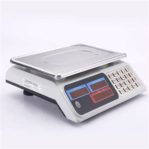 China Calibrate Electronic Balanza Bench Scale 30kg Digital Weigh