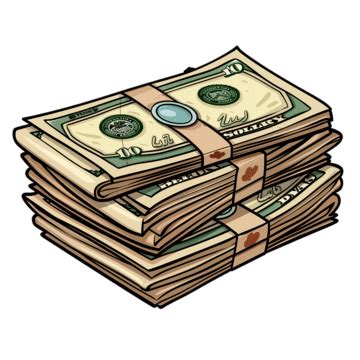 cartoon dollar bill png transparent images   vector files