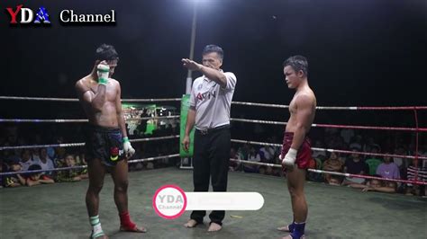 Myanmar Lethwei လင်းထက်အောင် Vs အောင်ထက်ဟိန်း နောင်ပလိန်ရွာပွဲ။ Youtube