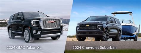 2024 GMC Yukon XL Vs Chevrolet Suburban Gainesville GMC