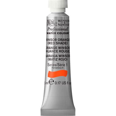 Pintura Acuarela Artist 5ML S 1 Naranja Winsor Matiz Rojo Papelería Lumen