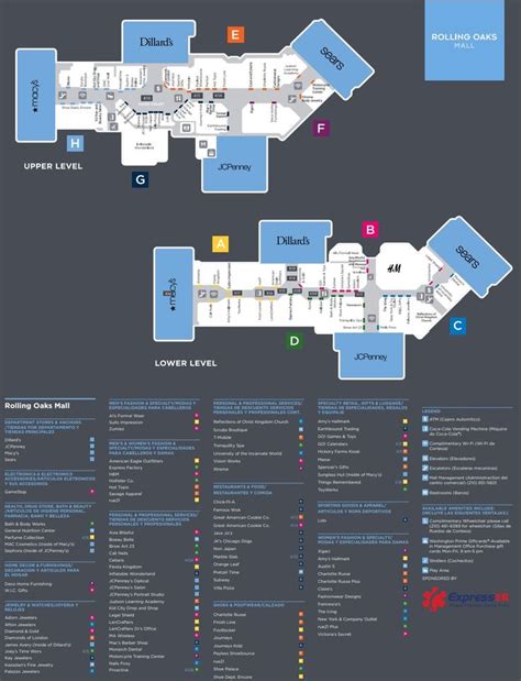 Map Of 12 Oaks Mall - Sadye Conchita