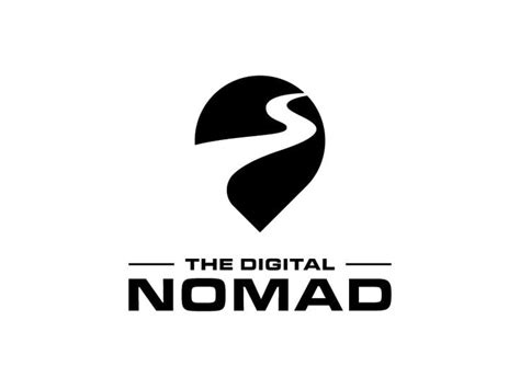 The Digital Nomad Logo Design - 48hourslogo | Logo design, Digital ...