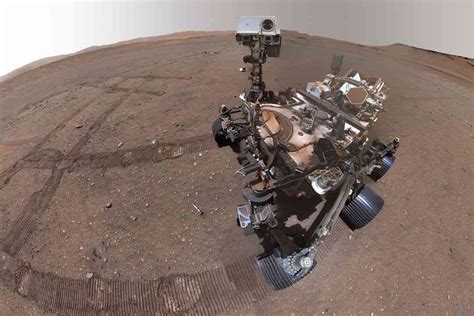 Nasa Perseverance Rover Poses For Striking Mars Sample Depot Selfie In