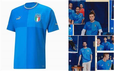 Italia Ecco La Nuova Maglia Della Nazionale Per La Stagione 2022 2023