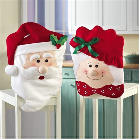 Must Have Christmas Chair Back Covers - Unique Christmas Decorations