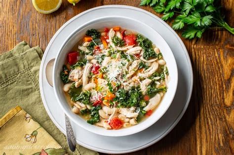 Slow Cooker Chicken White Bean Soup Saving Room For Dessert