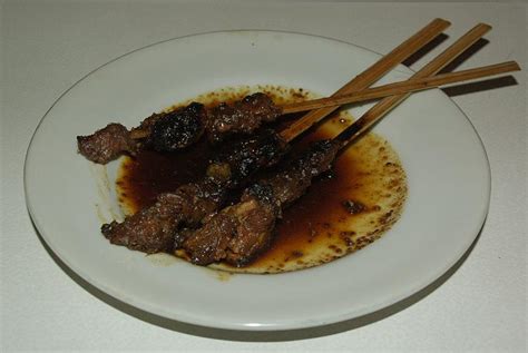 Lamb sate (sate kambing) recipe