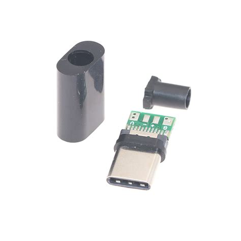USB Type-C разборный разъем - купить в Москве разъем с пластиковым ...
