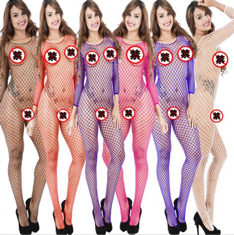 Women S Hot Sexy Transparent Fishnet Nylon Bodystocking
