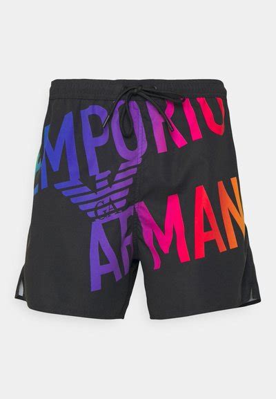 Emporio Armani Boxer Swimming Shorts Nero Multiblack Zalando