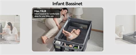 Amazon Pamo Babe Magic Fold Playard Foldable Playpen For Baby Portable Crib With Diaper