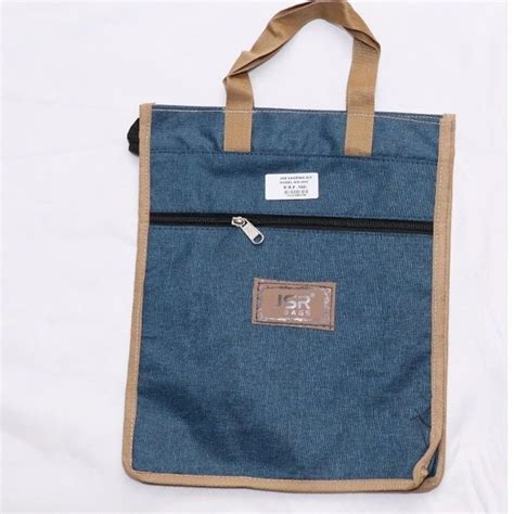 Plain Jsr Blue Polyester Lunch Bag For Office At Rs Piece In