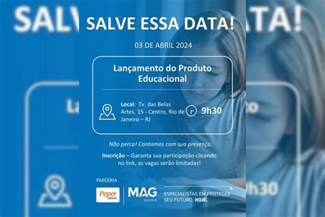 Ccs Rj Apoia Lan Amento De Produto Educacional Da Mag