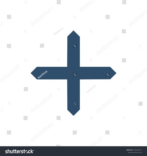 Cross Sign Element Red X Icon Stock Vector Royalty Free